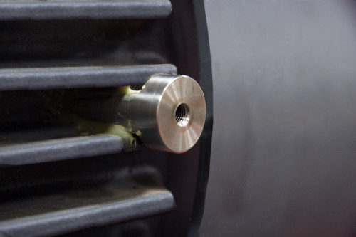 An image showing the application of a CTC motor fin mount