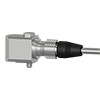 A render of a CTC A2NG grounded connector on a generic CTC side exit condition monitoring sensor.