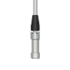 A render of a CTC J2QA grounded connector on a generic mini top exit vibration analysis sensor.