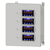 A render of a CTC SCD100 Series enclosure without a stack light.