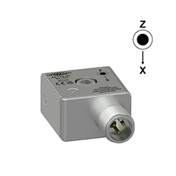 100 mV/g Biaxial Accelerometers