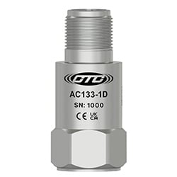 A CTC AC133 standard condition monitoring sensor equivalent to Emerson/CSI A0120LF.