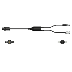 A render of a CTC CMX2202 data collector adapter cable.