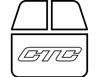 black shipping box with CTC logo icon