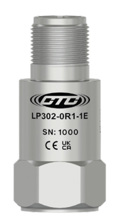 LP302 stainless steel, top exit, standard size loop power sensor with CE and UKCA certification logos engraved on front of case