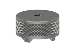 A render of CTC MH114-3A mounting magnet for Emerson wireless sensor.