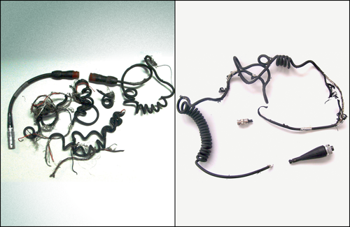 Using a safety feature (left) can prevent potential injury or costly damage.