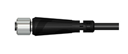A render of a CTC C640 Emerson/CSI compatible data collector connector.