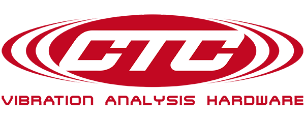 The red CTC Line logo with Vibration Analysis Hardware text underneath.