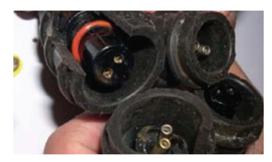 damaged silicone boots