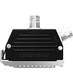 A render of a CTC CMX2136-AV 25 pin data collector adapter.